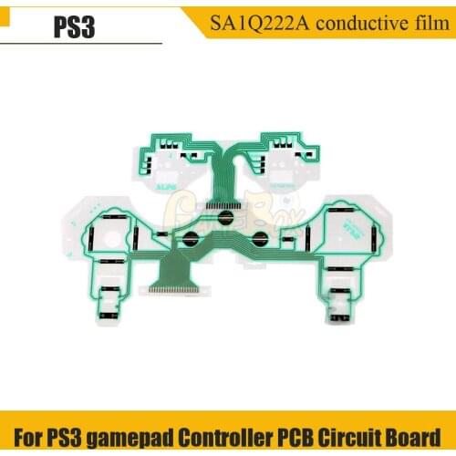 Replacement SA1Q222A Ribbon Circuit Board PCB Contact Pad flex cable for PS3 Vibration Handle Controller Repair part