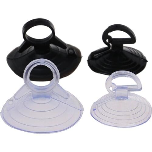 10Pcs 35/45mm Black/Clear Rubber Suction Cup Suckers Hook Car Sunshade Suction Cup Car Accessories