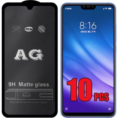 10pcs AG Matte 9H Tempered Glass Anti-Fingerprint Screen Protector For Samsung Galaxy A01 A11 A21 A31 A41 A51 A61 A71 A81 A91