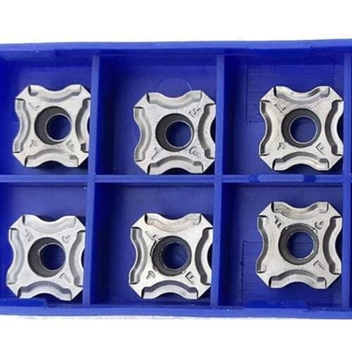 10pcs Pneumatic chamfering machine blades arc R angle cnc carbide inserts R3 R4 R5 R6 R8 R10 12.7X12.7X5mm for shipyard