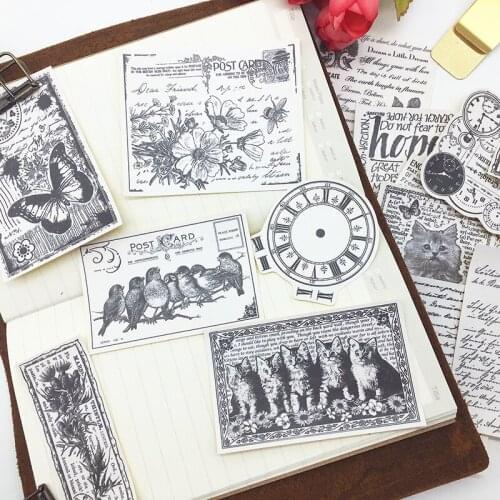 14PCS Cute funny expression Stickers Crafts And Scrapbooking stickers book Student label Decorative sticker kids toys