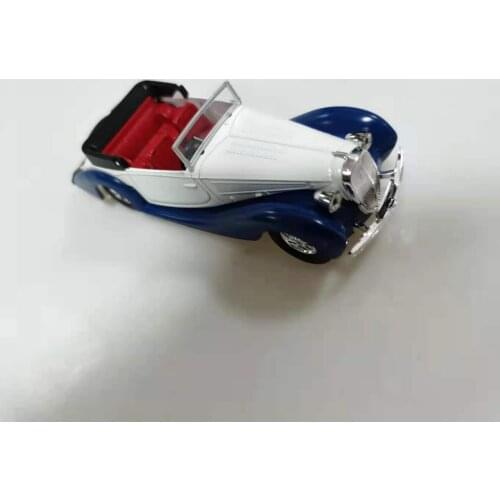 20113 Diecast Metal Bubble Car Models The Old Car 1/43 Delahaye 135 M Figoni-1937 Die cast Model kids Toys for Collection Gift