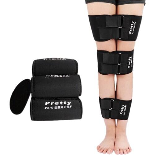 3pcs Leg Corrector Effective O/X Type Leg Bowed Legs Knee Valgum Straightening Correction Band Posture Corrector Beauty Leg Belt