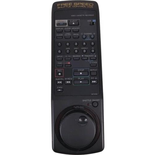 Used Original For Sharp VIDEO CASSETTE RECORDER G0742GE Remote Control Fernbedienung
