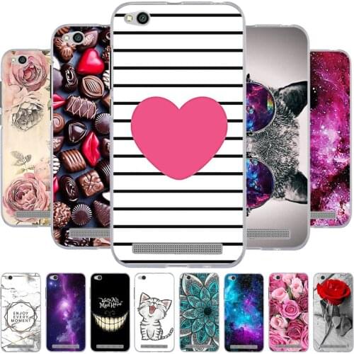 A Case For Case Xiaomi Redmi 5A Cover Cute Cover For Xiaomi Redmi 5A Case Soft Silicone TPU Bag For Xiaomi Redmi5a Phone Cases