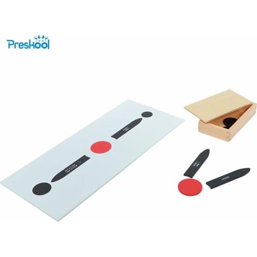 Baby Toy Montessori Reading Analysis 1st Chart with Box Math Early Childhood Education Preschool Training Learning Toys