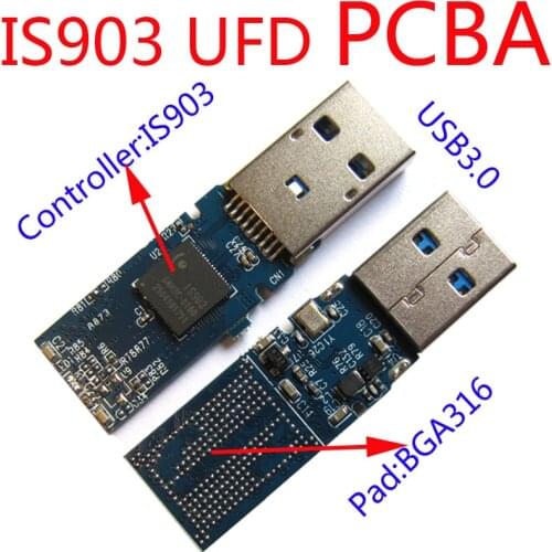ETPCBAKIT USB FLASH DRIVE PCBA, DIY UDF Kits,USB3.0 Pendrive Kits,IS903 Controller ,Only for some SAMSUNG NAND FLASH with BGA316