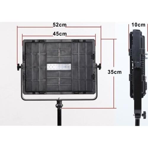 Falconeyes 140W Professional LED Panel Lamp Camera Light Bi-color Cheap Video dc Fotografia Lighting With DMX-512 LP-2805TDX