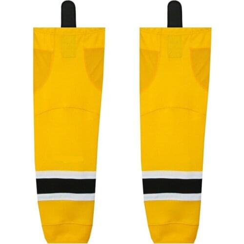 Stripe ice hockey socks 100% polyester professional hockey socks for hockey team