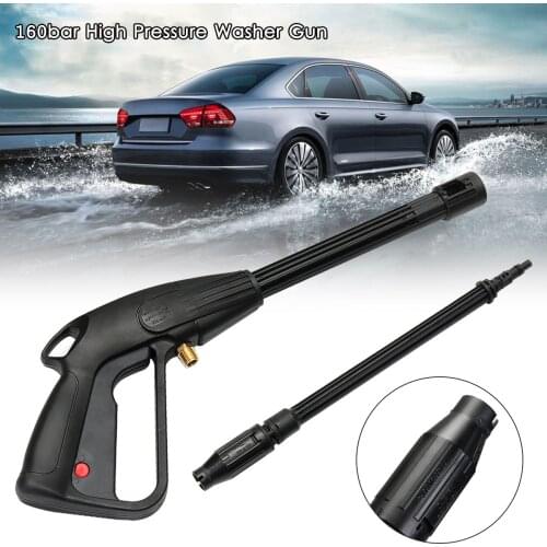 Washer Gun High Power Washer Water Spray Gun with Long Wand 160bar Cleaning Tool for Washing Car Machine Watering Plants