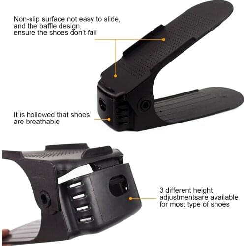 Simple Fashion Shoe Racks Double Cleaning Storage Shoes Rack Convenient Shoebox Shoes Organizer Stand Shelf Drop Shipping