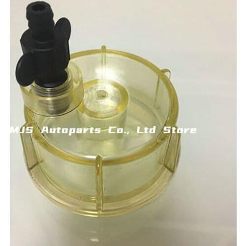 S3213 Fuel Water Separator Filter Cup for 35809097 3769 MAR245630300 Ship Oil Water Separation Filter 10 Micron Kit Assembly