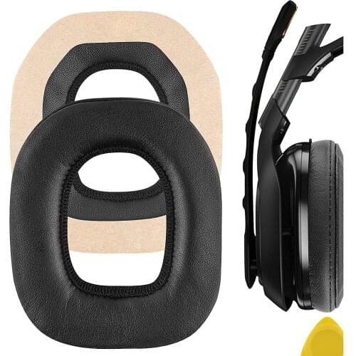 QuickFit Protein Leather Replacement Ear Pads for Astro A40 TR A50 Headphones Earpads, Headset Ear Cushion Repair Parts