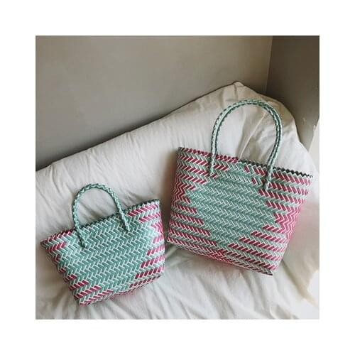 Summer Bags for Women Rattan Woven Handmade Straps Shoulder Bags Quality Luxury Handbags Women Bags Designer Bolsa Feminina