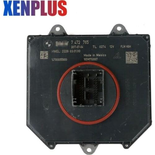 Xenplus Original LED Headlight Module 7472765 AL For BMW G30 530i F90 2017-2018 LED Headlight Control module Front electronics