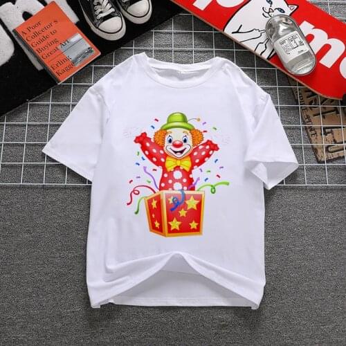 Women summer clothing Cute Graphic Tshirts Funny Joker Short Sleeves T Shirt Funny Women Shirt Cute Top Tees