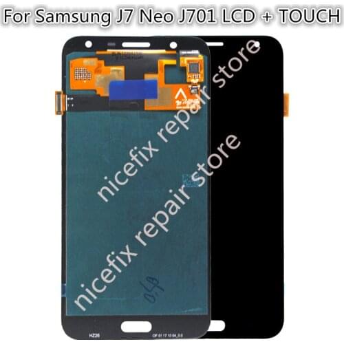 Amoled for samsung galaxy j7 Neo J7 NXT J701F J701M J701MT j701 lcd display with touch screen digitizer Assembly