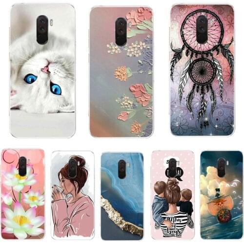 For xiaomi Pocophone F1 Case for xiaomi Poco F1 Case Silicone Soft TPU Phone Case For xiaomi Pocophone F1 Global Case Cover