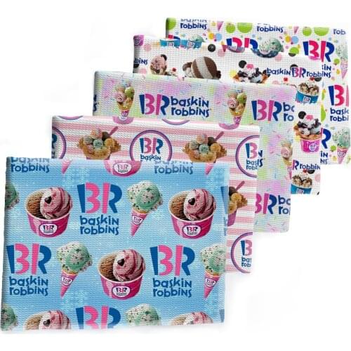 DIY 50*145cm Ice Cream Bullet Textured Liverpool Patchwork Tissue Kids home textile