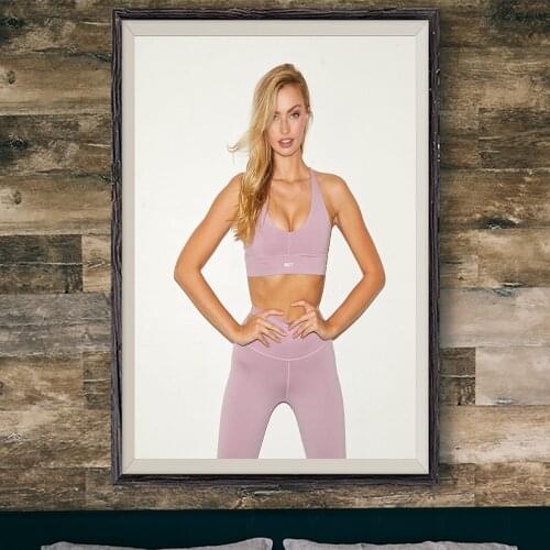 E202 Taylor Howard Sexy Model Movie Star Wall Silk Cloth Poster Art Home Decoration Gift