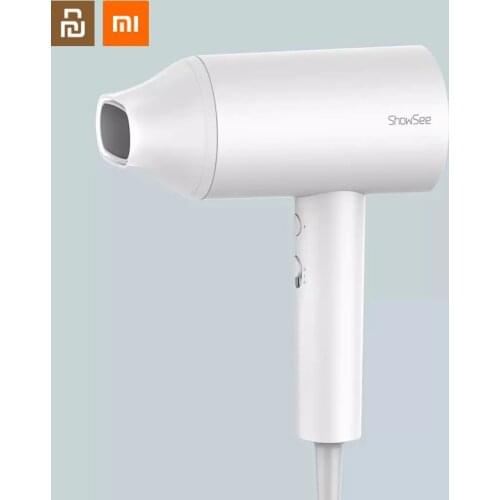 Youpin youpin SHOWSEE Anion Hair Dryer Negative Ion 1800W hair care Professinal Quick Dry Portable Hairdryer Diffuser home