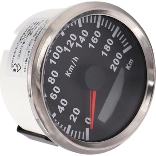 200km/h GPS Speedometer Gauge for Boat Car Speedometer Gauge with GPS Antenna Sensor from Russian Warehouse