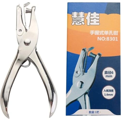 Kawaii Circle Hole Puncher Paper Punches Cute Single Hole Punch Scrapbooking DIY Craft Shape Paper Cutter Perforator