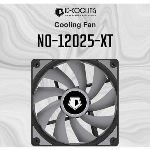 ID-COOLING NO-12025-XT DC 12V 1800RPM CPU Cooler Hydraulic Bearing PC Computer Case Air Cooing Radiator Fan