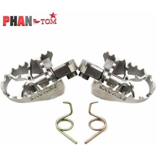 For SUZUKI V-Strom 650 DL650 DL1000 GSX1300R GSX1300 Hayabusa GSX650F GSX1400 Motorcycle Wide Foot Pegs Pedals Rest Footpegs