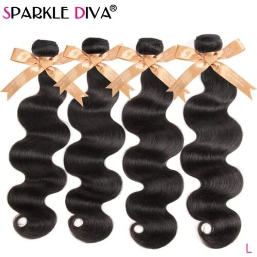 Body Wave 1/3/4 Human Hair Bundles Brazilian Human Hair Weave Bundles 32 34 36 38 40Inch Remy Human Hair Extension Free Shipping