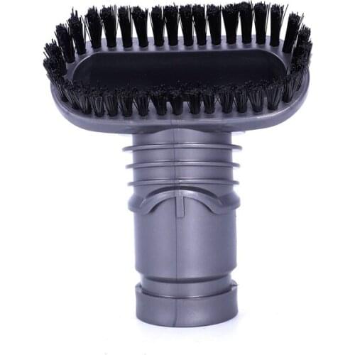 Detachable Gray Plastic Vacuum Cleaner Stiff Bristle Brush Tool for Dyson DC58 DC59 DC62 V6 DC35 DC45