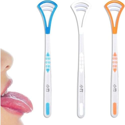Tongue Scraper Tongue Cleaner Tongue Scraper Remove Brush Independent Coating Tongue Scraping Tongue Oral Halitosis Care N8D5