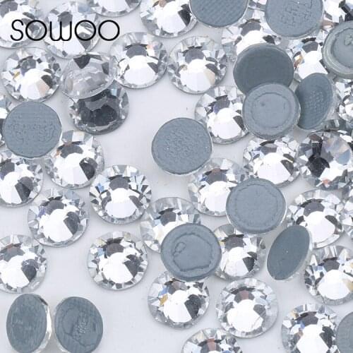 SS6-SS20 CRYSTAL similar SWA Rhinestone1440pcs/lot High quality Hotfix Rhinestones use for high-end clothing SOWOO