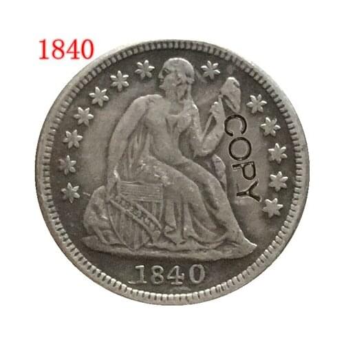 USA 1840 Seated Liberty Dime COPY COINS