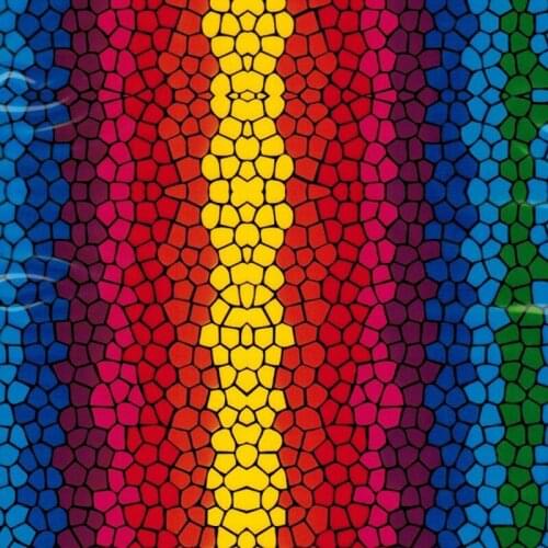 TSCY919 width 50cm 50Sqm colorful geometry design pattern hydrographics water transfer printing film