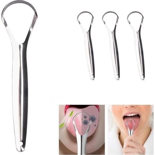 1pc Tongue Scraper Tongue Brush Cleaner Oral Cleaning Opening Brush Tongue Toothbrush Tongue Scraper Large H5Q9