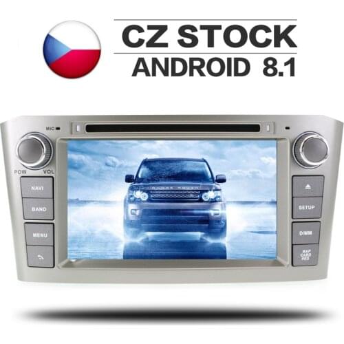 Android 8.1 Radio Stereo GPS For For Toyota Avensis 2002 2003 2004 2005 2008 Car DVD Player navigation Multimedia Auto IPS