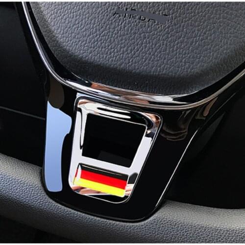Car Styling Steering Wheel Covers Stickers Accessories For GOLF 7 GTi MK7 POLO 2014 2015 Passat B7 2015 B8 MK6 Jetta