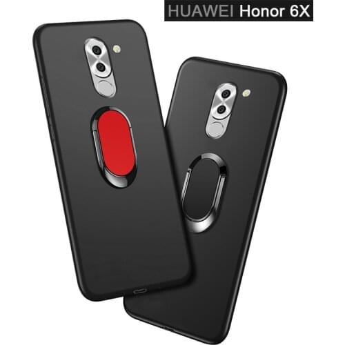 Honor 6X BLN-AL10 L21 L22 L24 Cover for Huawei honor 6X Case luxury 5.5 inch Soft Black silicone Cases for Huawei Honor 6X Funda