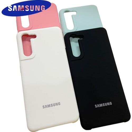 Samsung Galaxy S21 S21 Plus S21 Ultra Case Silky Silicone Cover Soft-Touch Back Protective Housing For S21 S21+ S21Plus S21Ultra