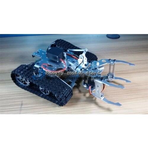 DIY Tracked Robot frame model Big Grapple tank-type robot rack Hall gun