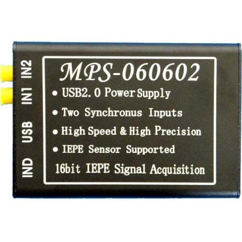 MPS-060602 Dual-channel 16-bit High-speed IEPE Vibration ICP Acquisition Card USB