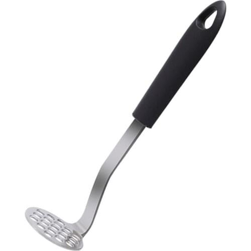 1pc Stainless Steel Potato Masher Manual Masher Kitchen Food Masher Fruit And Vegetable Tools Accessories