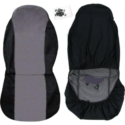 KKMOON Universal Car Seat Cover Single Piece Packing Durable Auto Seat Cover Black/Beige/Grey car-styling