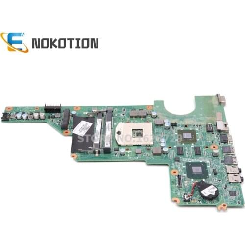 NOKOTION DAR13JMB6C0 REV C 681045-001 Mainboard For HP pavilion G4 G6 laptop motherboard HM65 with graphics card