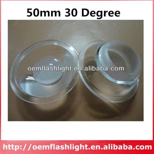 50mm 30 Degree COB LED Lens - 1 Piece
