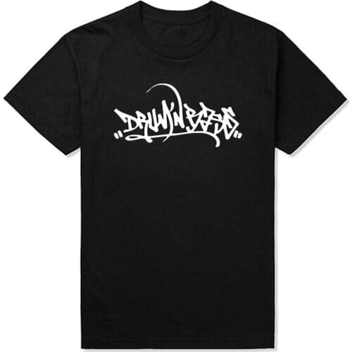 Guitar Player Drum Bass Rock Fashion Unique Classic Cotton T Shirt Men Round Collar Short Sleeve Drum and Bass T-shirt Design