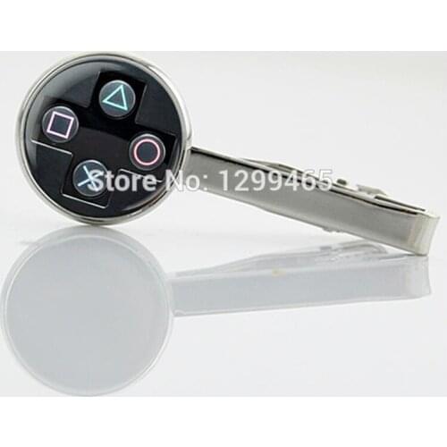 JWEIJIAO Gemelos Para Camisas Art Picture Men Tie Clip Exquisite For Xbox Controller Anime Novelty Interesting Clips T 184