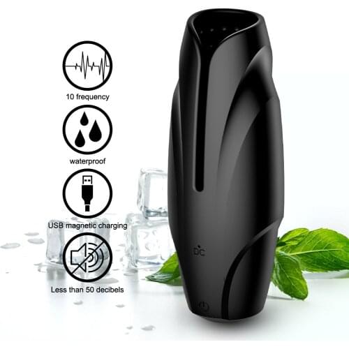 Masturbator Cup Vibrator Sex Toys For Men penis trainer Delay Ejaculation Sex Toys Deep Throat Vibrator Erotic Toys For Male