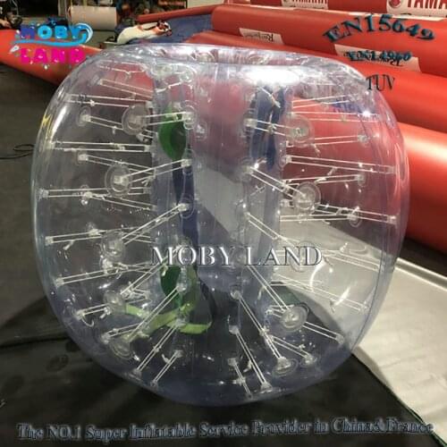 Factory Hot Selling Tpu / PVC 1.2m Air Body Bumper Ball Suit Inflatable Bubble Ball